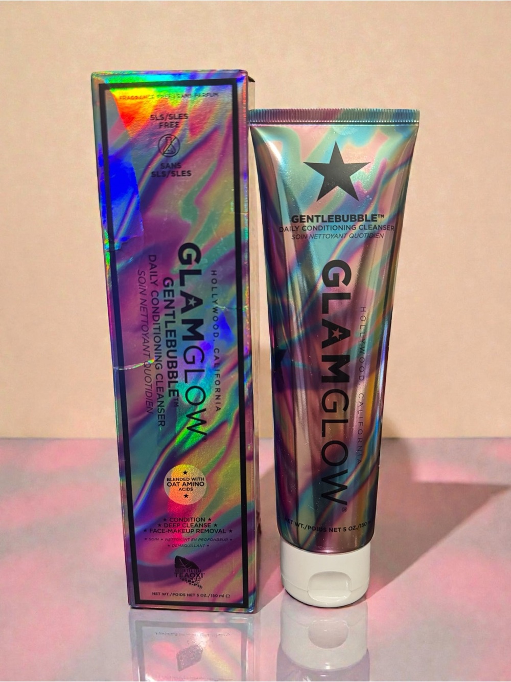 Glamglow Glam Glow GentleBubble Daily Conditioning Cleanser Face 5oz /150ml NIB